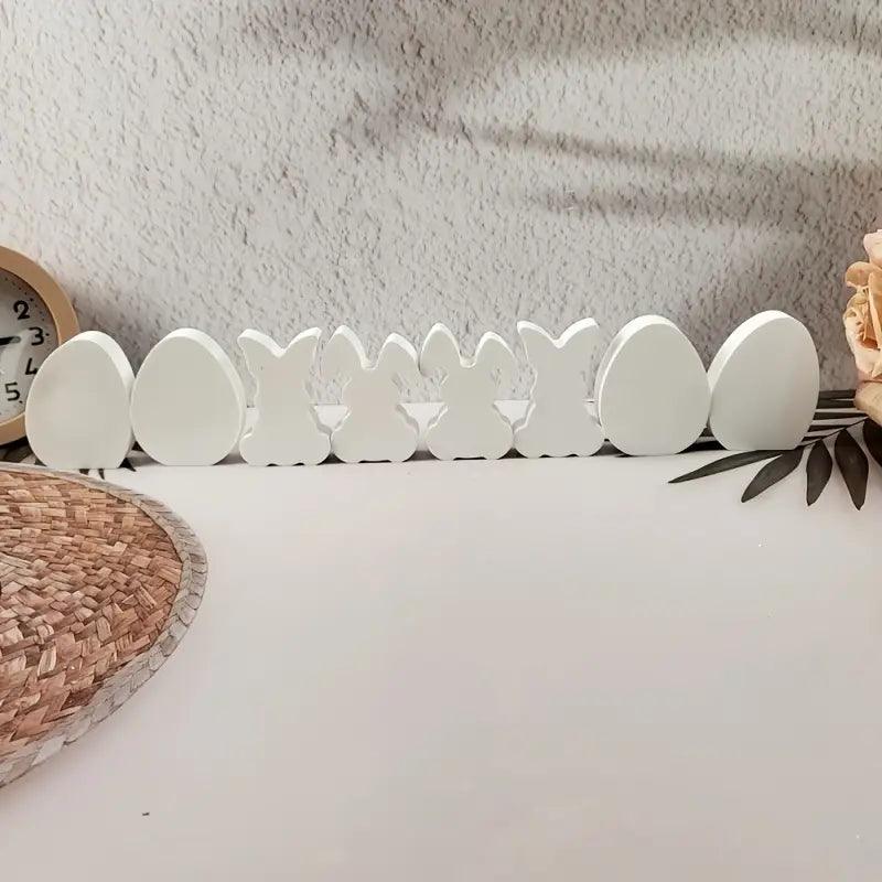 3D Kaninchen-Ei-Silikonform für kreative DIY-Projekte