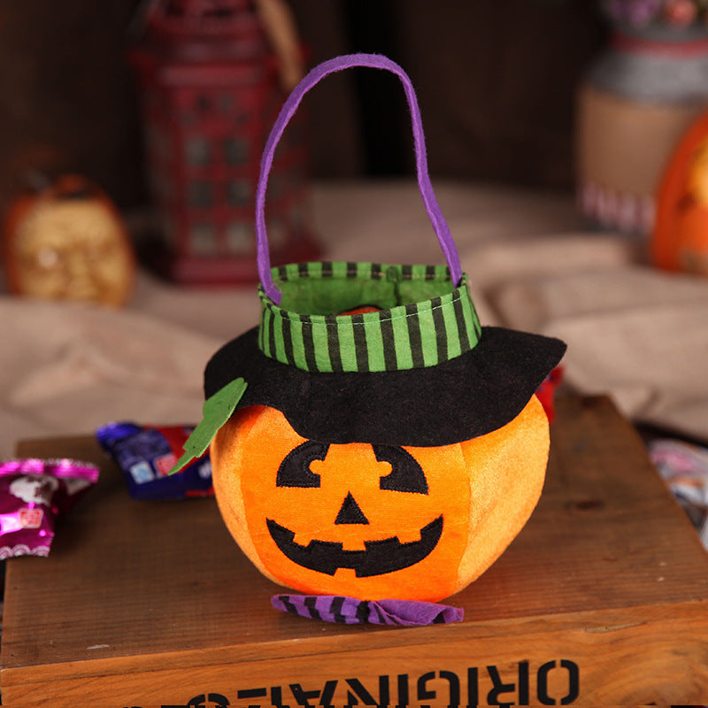 Halloween Candy Bag – Süße Taschen für Kinder mit Kürbis- & Hexen-Designs