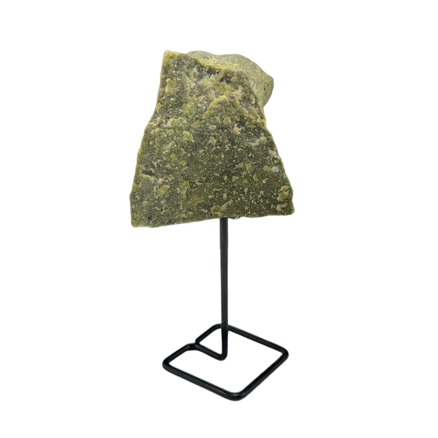 Stecknadelständer mit Edelsteinen – Natürliche Rohsteine auf stabilem Metallständer