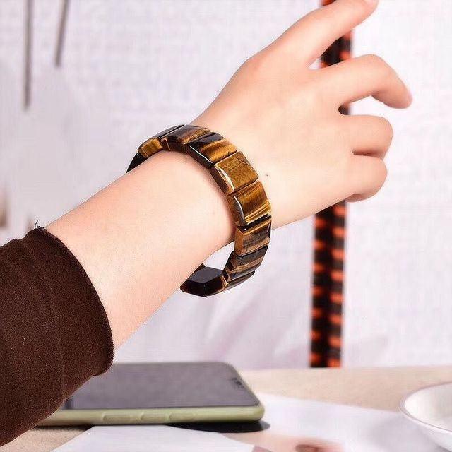 Natürliche Tigerauge-Armband – Energie, Schutz & Stärke