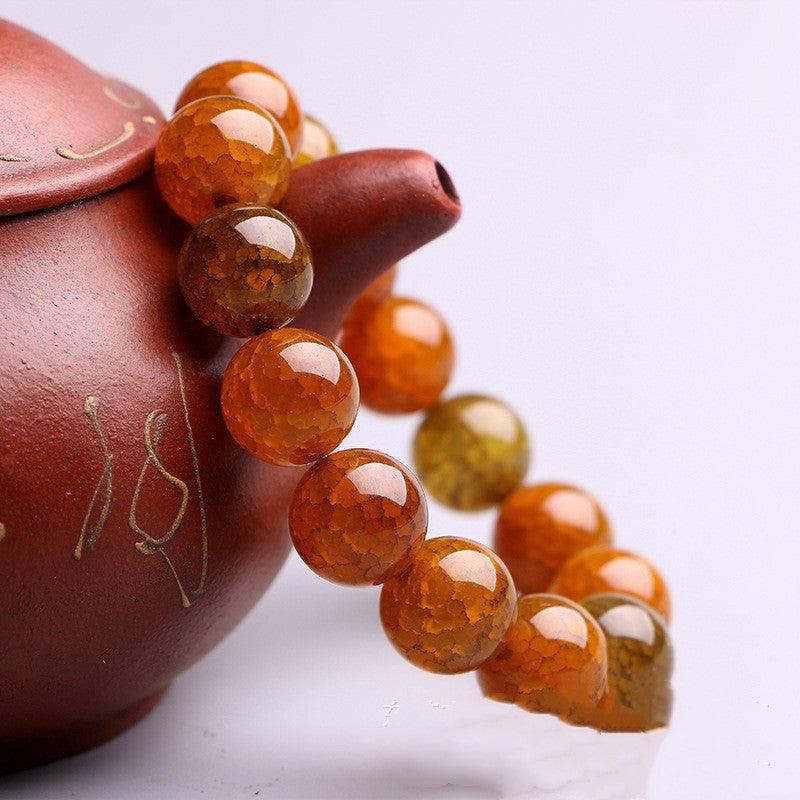 Drachenstein Armband – Kraftvolles Schutz- & Energiearmband aus Drachen-Schuppen-Achat