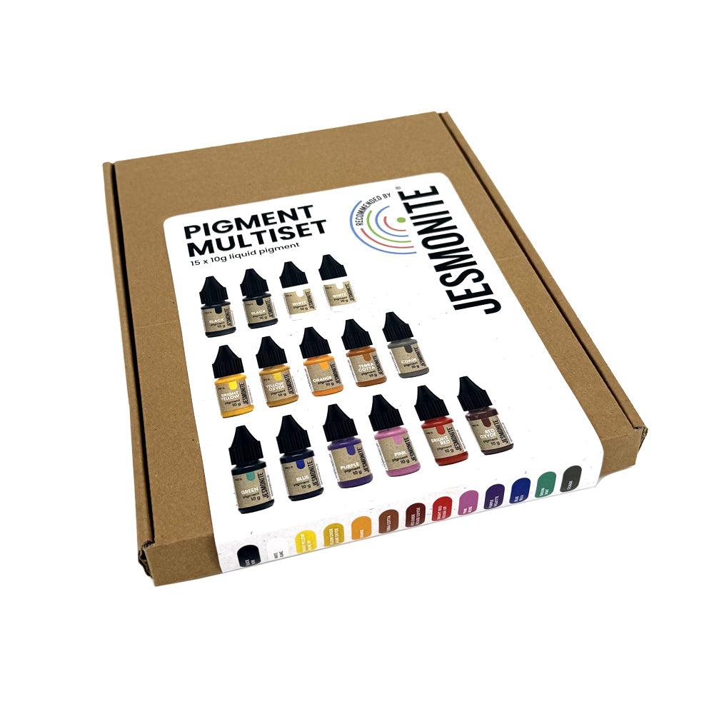 Jesmonite Pigment Set – 10g x 15 Farben in Box - BTSCreativ