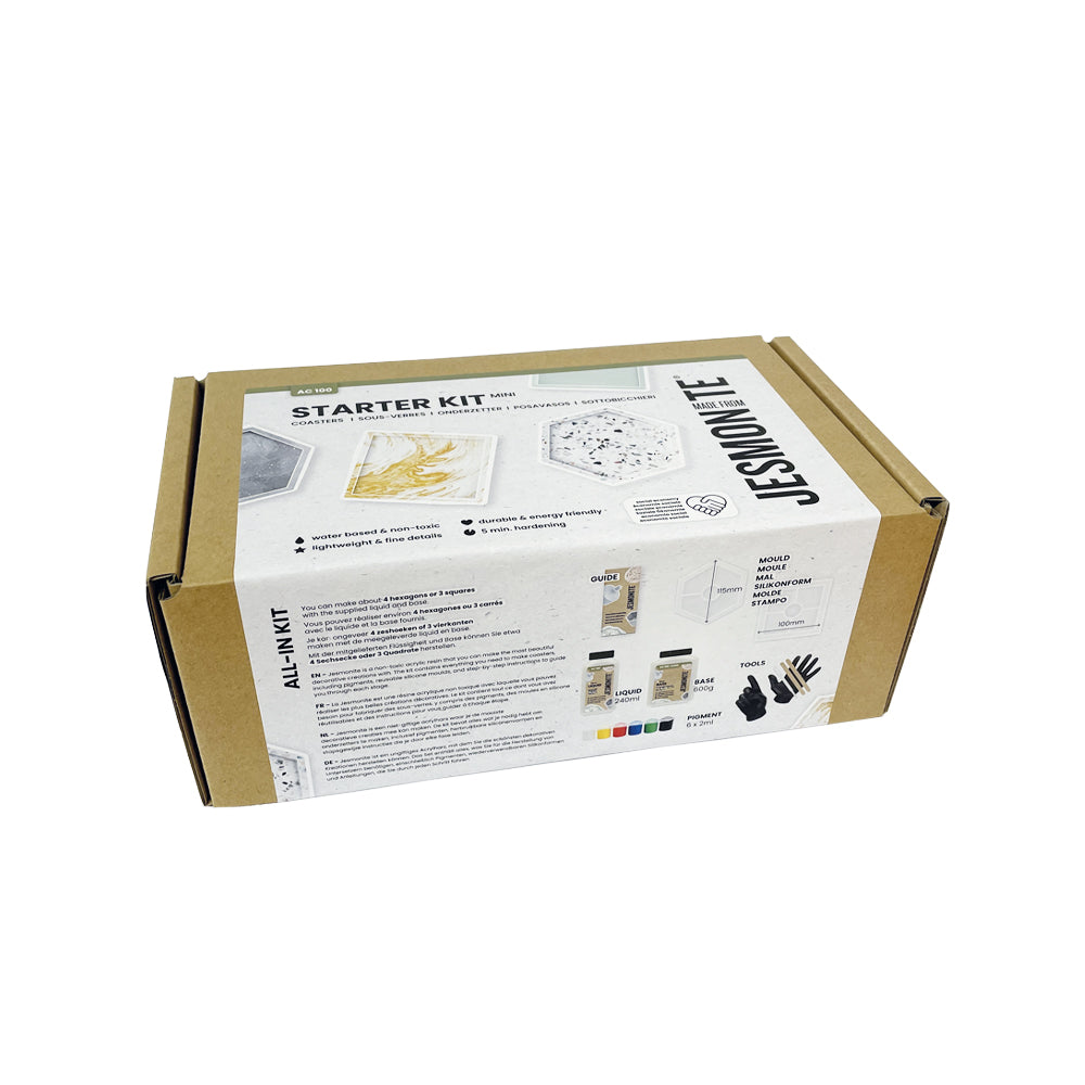 Jesmonite AC100 Kit Mini 1 – Untersetzer Classic