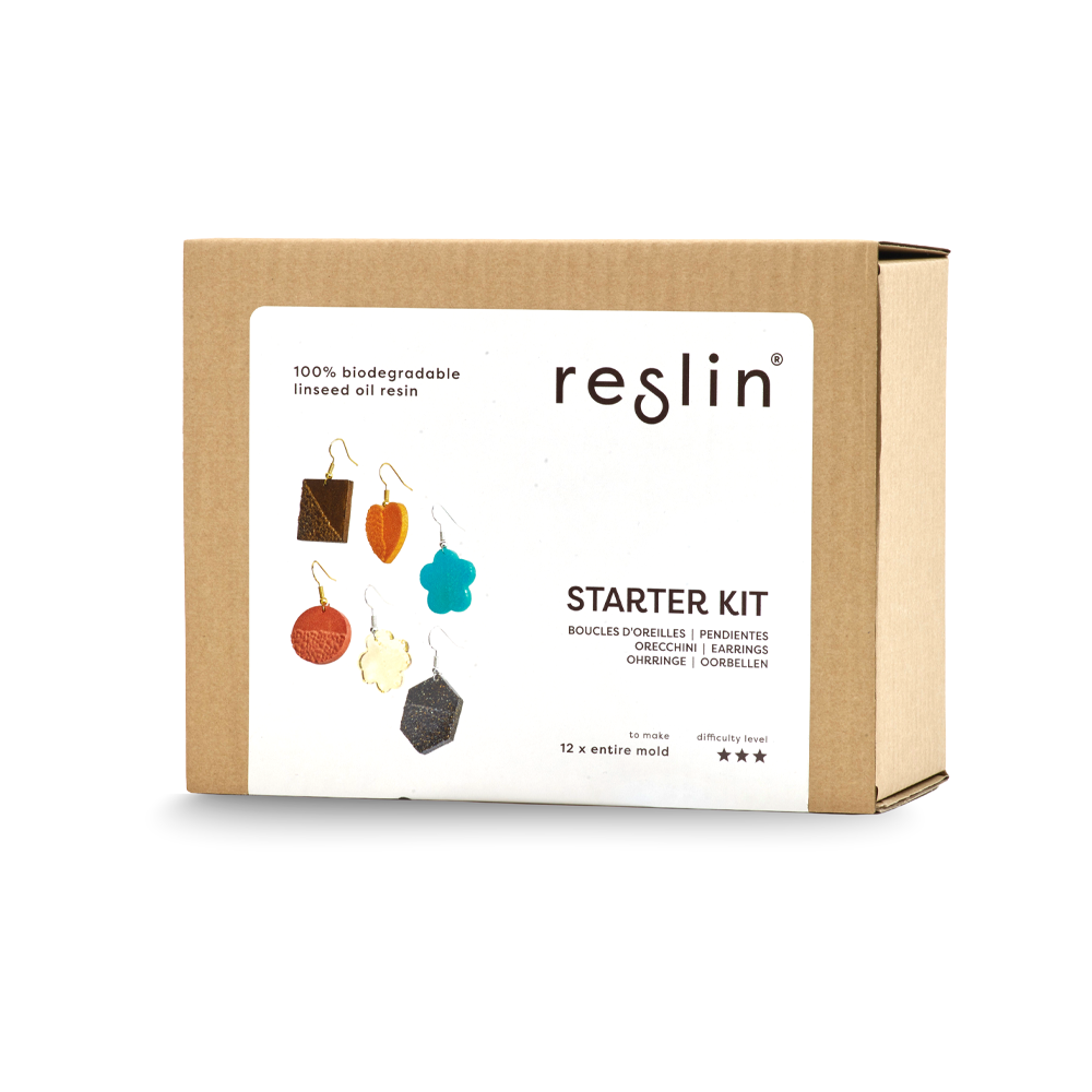 Reslin® Einsteigersets – Nachhaltig kreativ gestalten mit Naturharz