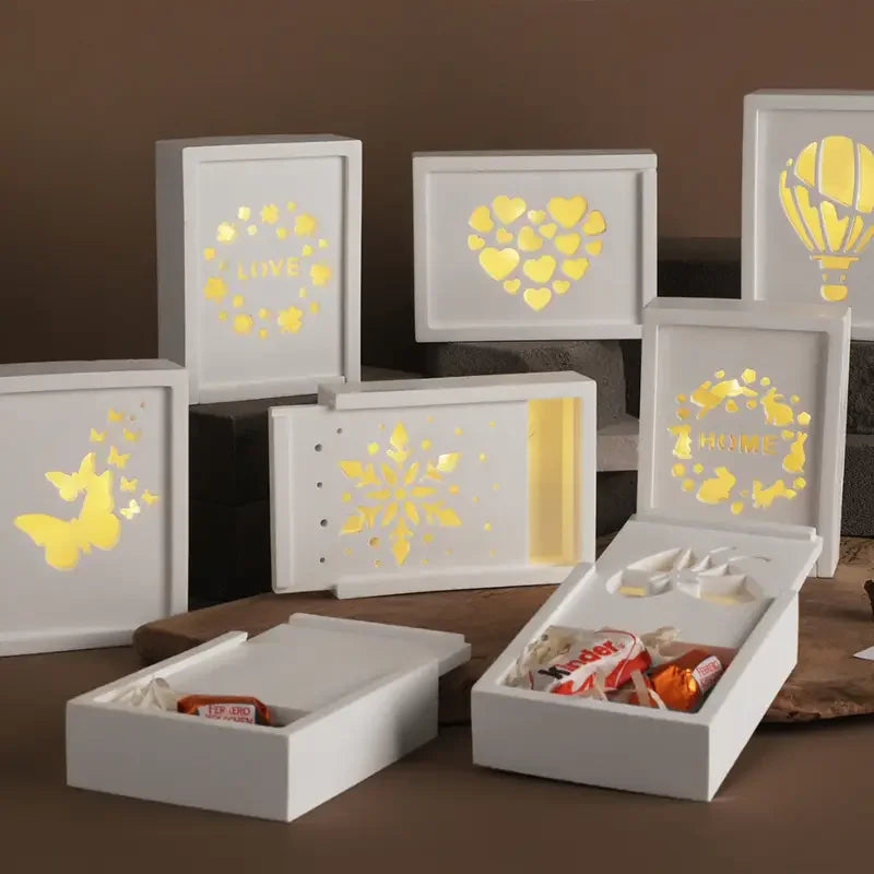 Silikonformen-Set für kreative Geschenkboxen – 9-teiliges DIY-Set
