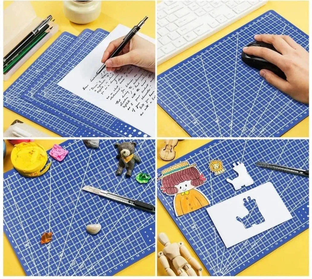 Selbstheilende Schneidematte – Doppelseitige Schneideunterlage in A5, A4 & A3 | Viele Farben für DIY, Nähen & Basteln