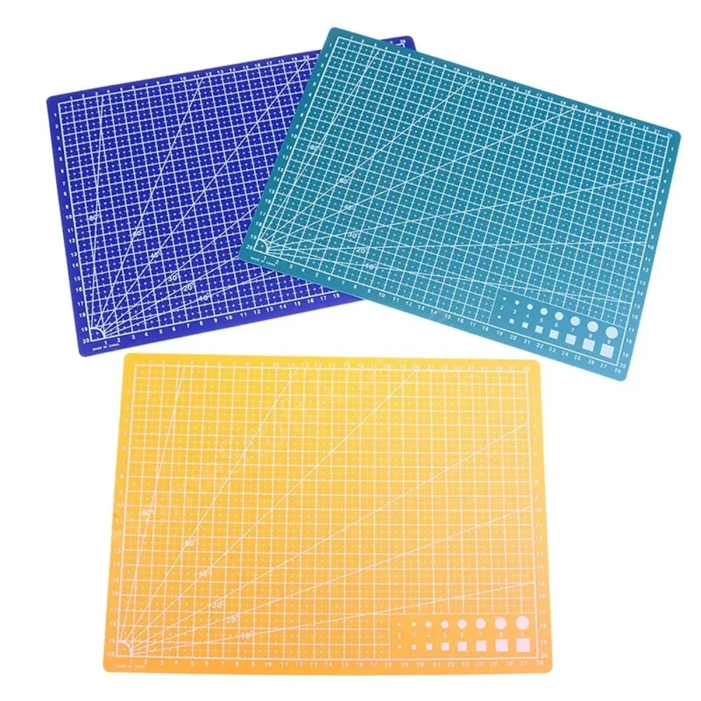 Selbstheilende Schneidematte – Doppelseitige Schneideunterlage in A5, A4 & A3 | Viele Farben für DIY, Nähen & Basteln