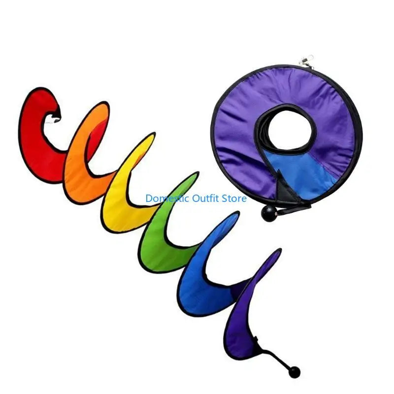 Buntes Spiral-Windspiel