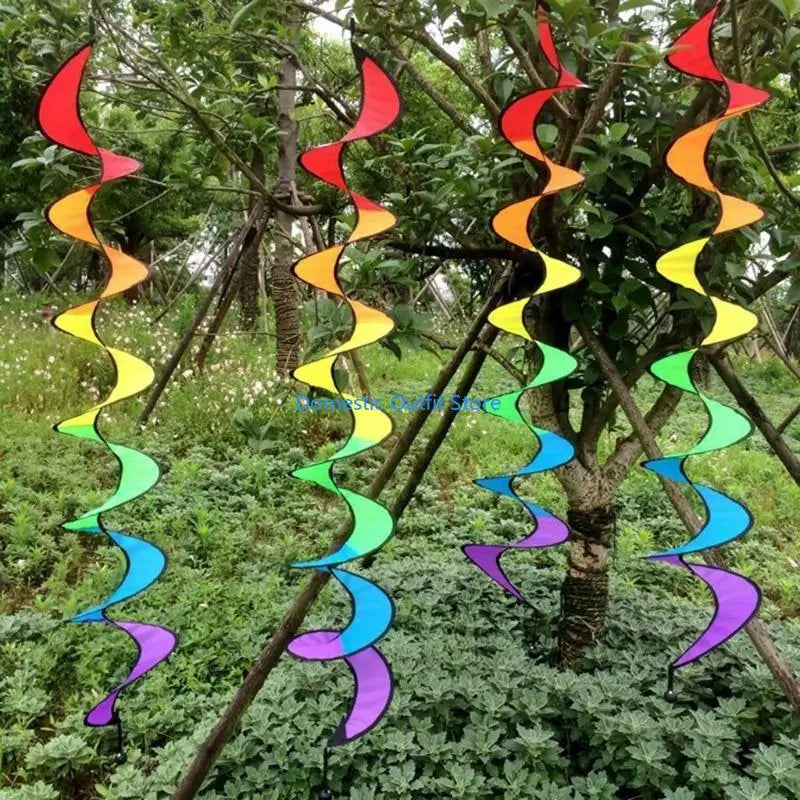 Buntes Spiral-Windspiel