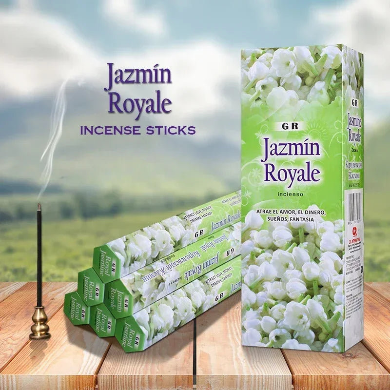 Indischer Weihrauch – 20 Stäbchen mit natürlichen Düften wie Weißer Salbei, Lavendel, Meeresbrise & mehr