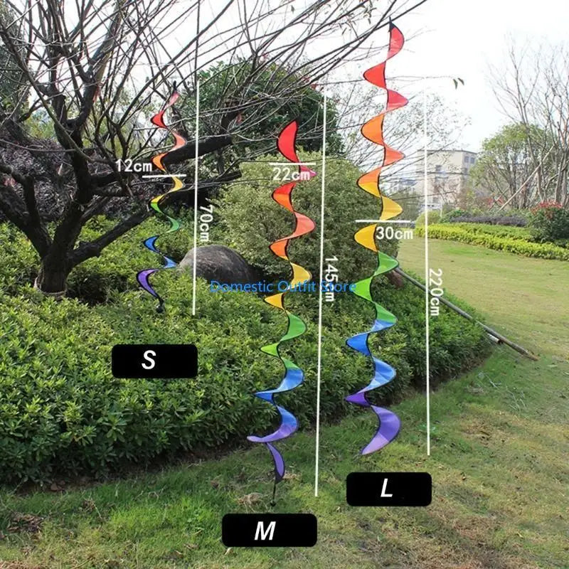 Buntes Spiral-Windspiel