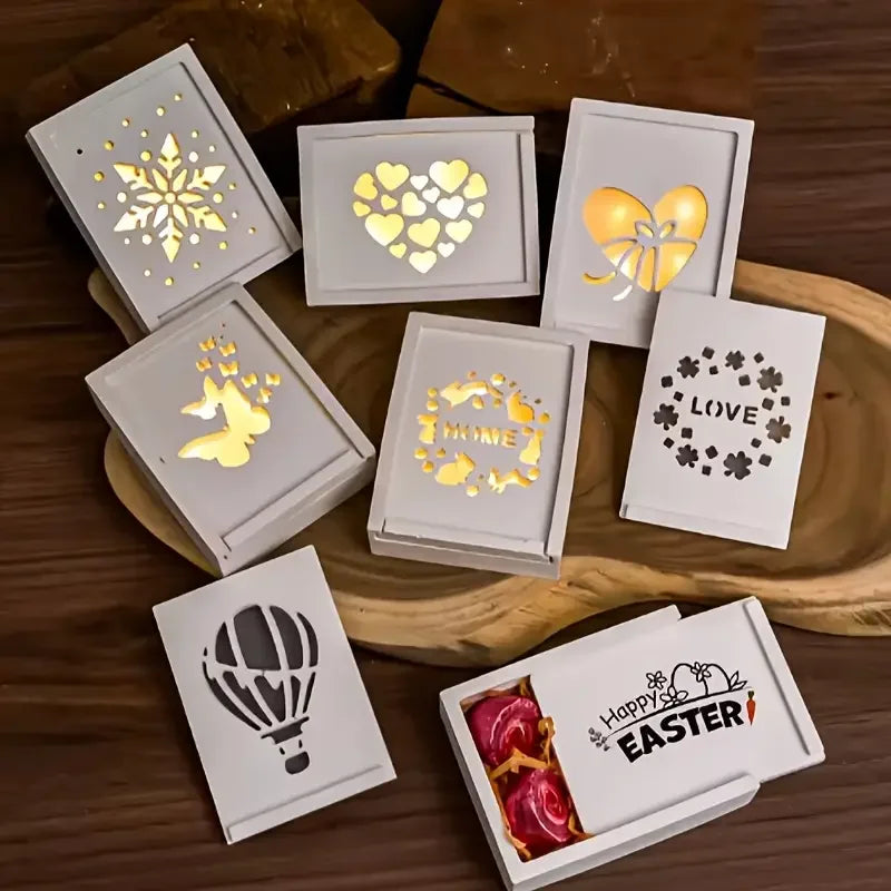 Silikonformen-Set für kreative Geschenkboxen – 9-teiliges DIY-Set