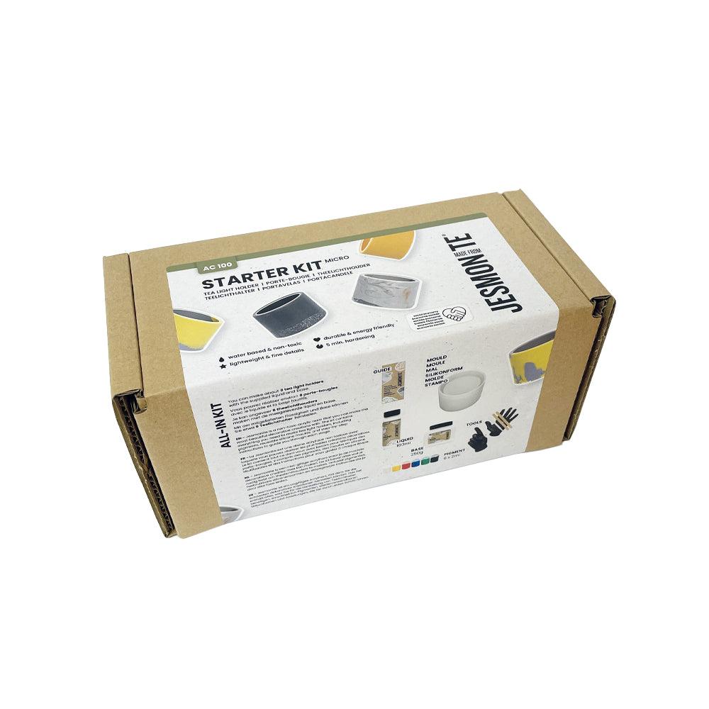 Jesmonite AC100 Kit Micro 2 – Teelichthalter DIY-Set - BTSCreativ