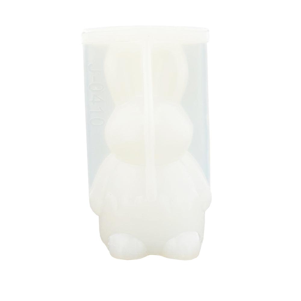 Silikonform für kreative DIY-Projekte – Hase Groß – 15,2cm x 8,9cm x 7,2cm - BTSCreativ
