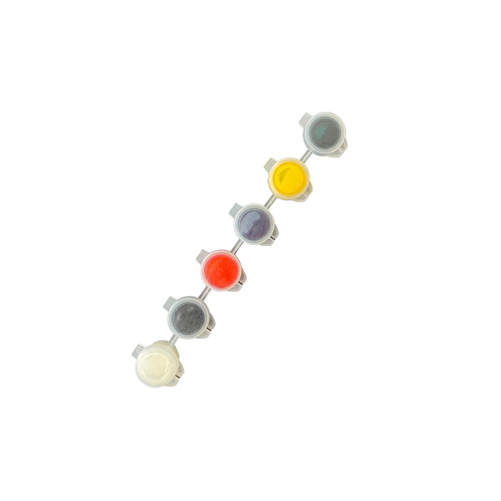 Jesmonite Pigmente für Gießmassen - Classic, 6 x 2g - BTSCreativ