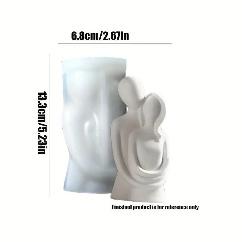 3D Silikonform "Liebespaar" – Für persönliche und kreative Projekte - BTSCreativ