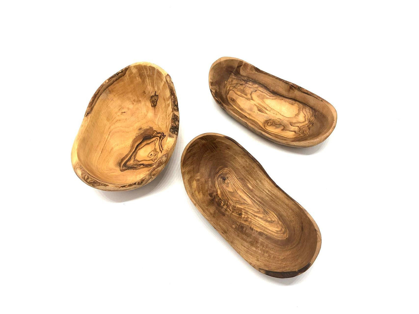 Schale rustikal ca. 14 – 16 cm Olivenholz