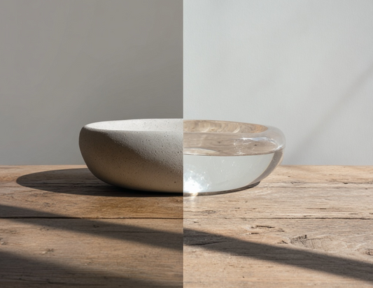 Jesmonite vs Resin – Welches Material ist besser für dein DIY Projekt?