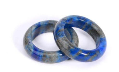 Edelstein-Ring aus Naturstein – In EU-Größe 54 oder 60 | Minimalistisch & kraftvoll in 8 Steinvarianten