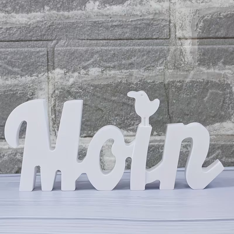 Silikon-Gießform „Moin“ – Maritimer Schriftzug mit Motiv (Möwe, Anker oder Leuchtturm)