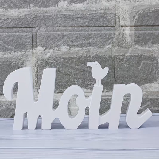 Silikon-Gießform „Moin“ – Maritimer Schriftzug mit Motiv (Möwe, Anker oder Leuchtturm)