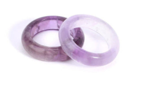 Edelstein-Ring aus Naturstein – In EU-Größe 54 oder 60 | Minimalistisch & kraftvoll in 8 Steinvarianten