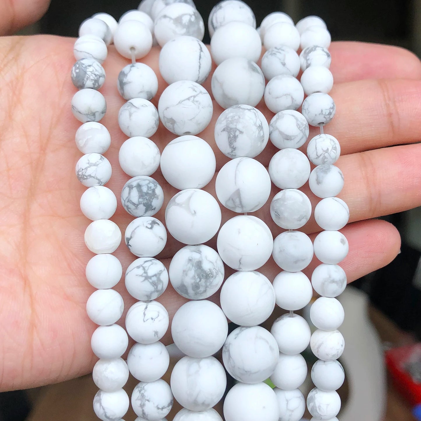 Armband aus Natursteinen – Handgefertigt & Energiegeladen | Perlengröße: ca. 6 oder 8 mm