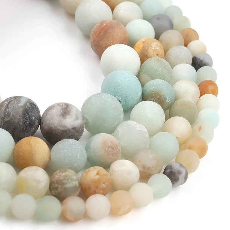 Armband aus Natursteinen – Handgefertigt & Energiegeladen | Perlengröße: ca. 6 oder 8 mm