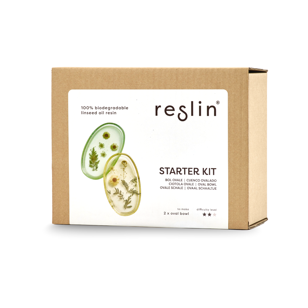 Reslin® Einsteigersets – Nachhaltig kreativ gestalten mit Naturharz