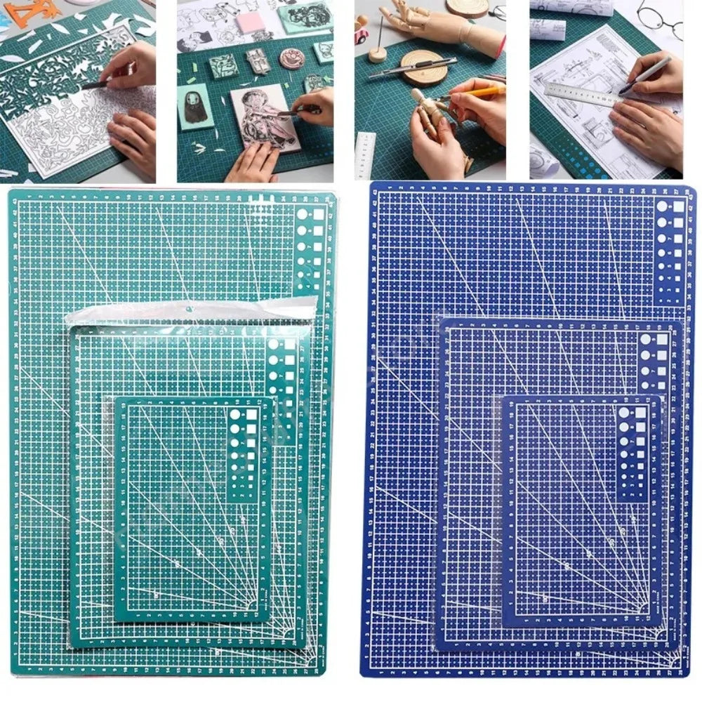 Selbstheilende Schneidematte – Doppelseitige Schneideunterlage in A5, A4 & A3 | Viele Farben für DIY, Nähen & Basteln