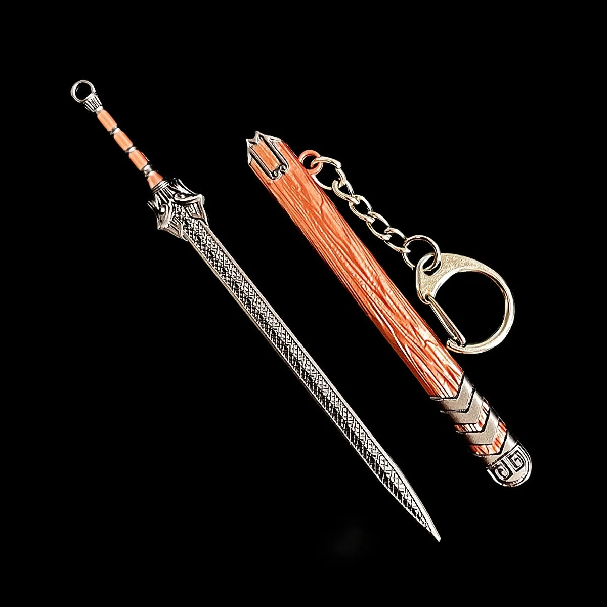 Mini-Schwert „Xuanyuan“ – Antikes Deko-Schwert als Schlüsselanhänger (12 cm)