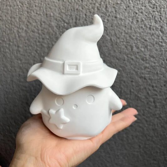 Halloween Silikonform – Kürbis, Geist & Hexe