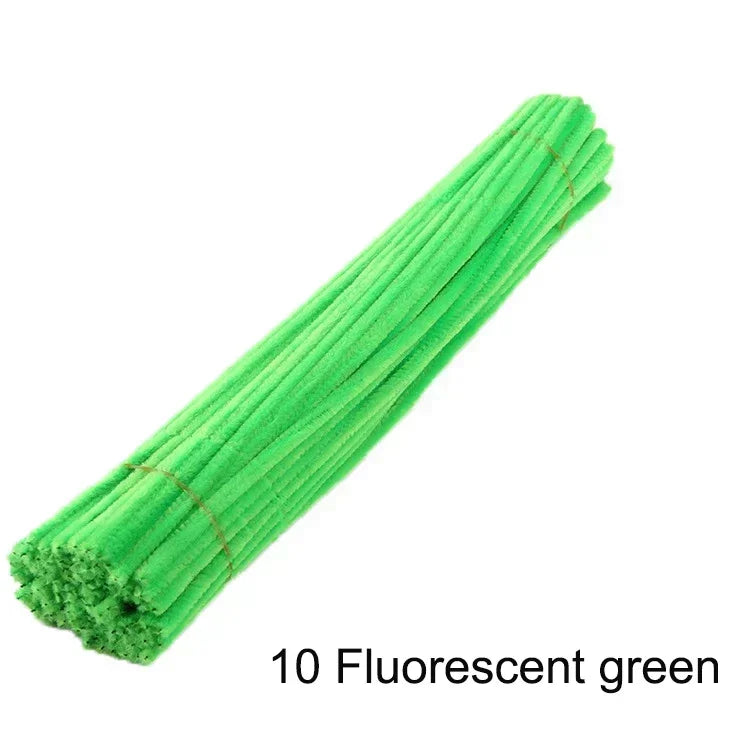Bunte Pfeifenreiniger / Chenille Basteldrähte – Set für kreative DIY-Projekte (30cm)