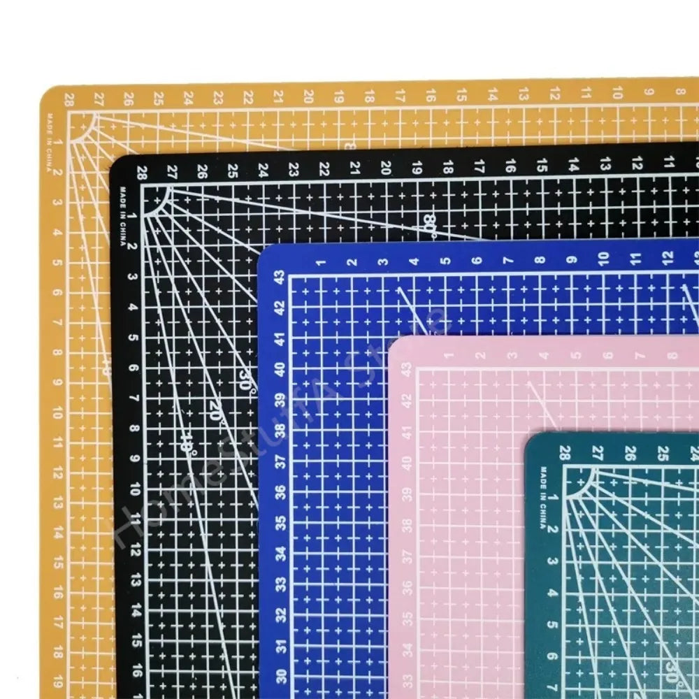 Selbstheilende Schneidematte – Doppelseitige Schneideunterlage in A5, A4 & A3 | Viele Farben für DIY, Nähen & Basteln