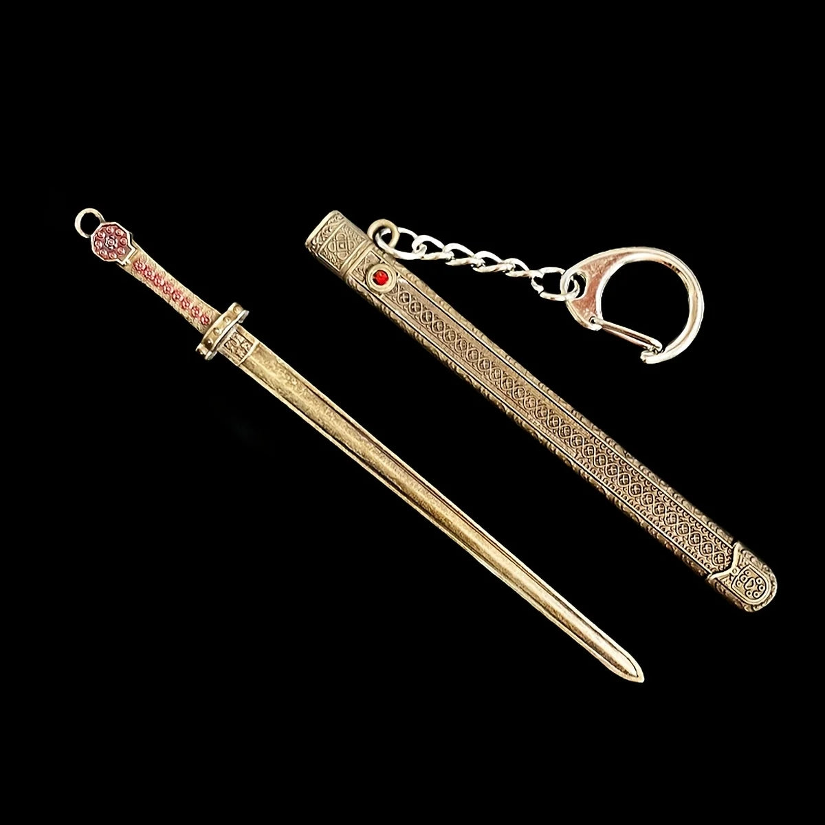 Mini-Schwert „Xuanyuan“ – Antikes Deko-Schwert als Schlüsselanhänger (12 cm)
