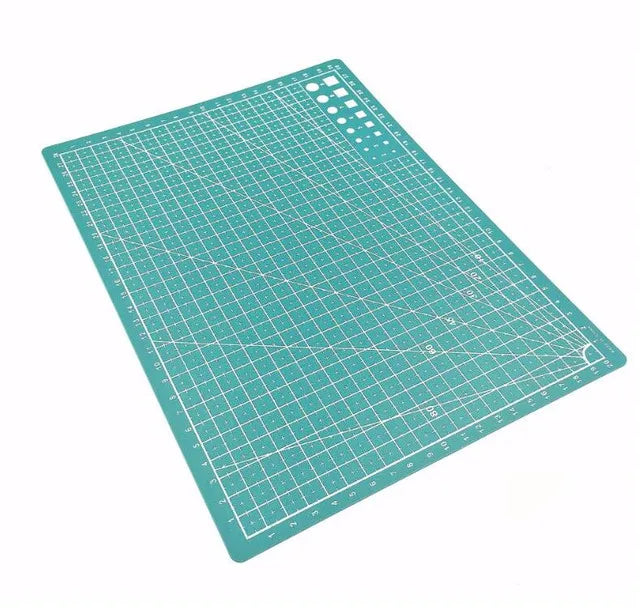 Selbstheilende Schneidematte – Doppelseitige Schneideunterlage in A5, A4 & A3 | Viele Farben für DIY, Nähen & Basteln