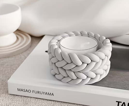 DIY Hanfseil-Kerzenhalter Silikonform – Geflochtenes Design für stilvolle Deko - DIY Hanfseil-Kerzenhalter Silikonform – Geflochtenes Design für stilvolle Deko - BTSCreativ