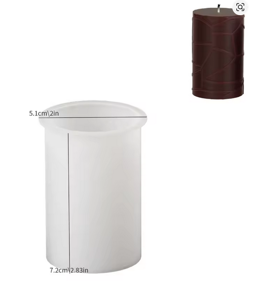 Silikonform-Set für kreative DIY-Projekte – 4-teiliges Set für Stumpenkerzen