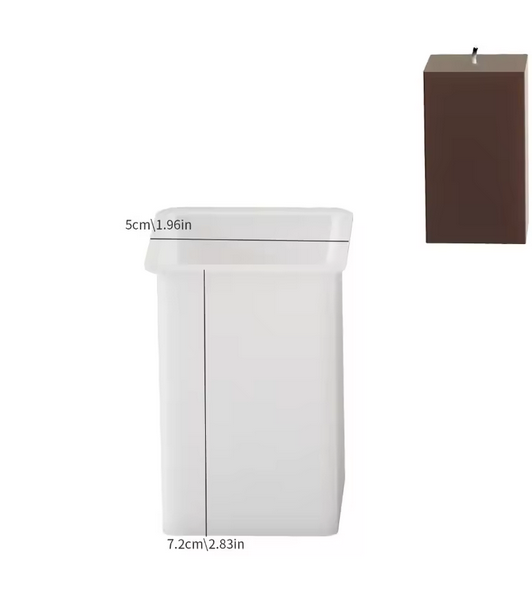 Silikonform-Set für kreative DIY-Projekte – 4-teiliges Set für Stumpenkerzen