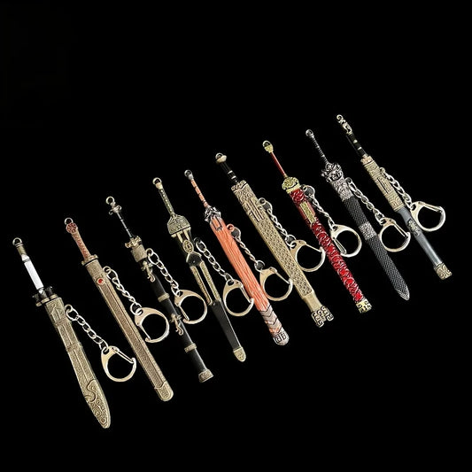 Mini-Schwert „Xuanyuan“ – Antikes Deko-Schwert als Schlüsselanhänger (12 cm)