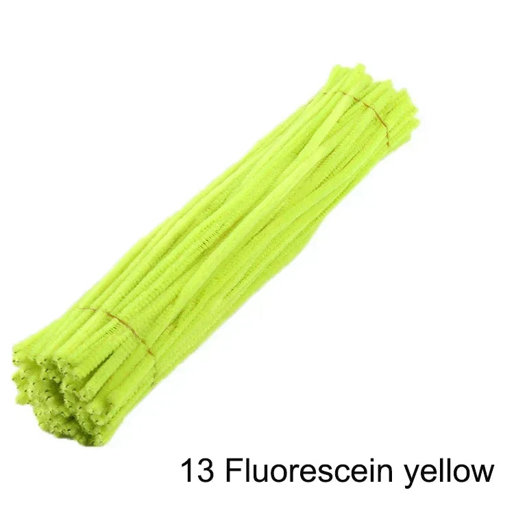 Bunte Pfeifenreiniger / Chenille Basteldrähte – Set für kreative DIY-Projekte (30cm)