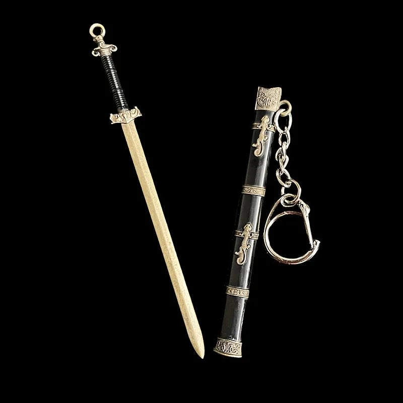 Mini-Schwert „Xuanyuan“ – Antikes Deko-Schwert als Schlüsselanhänger (12 cm)
