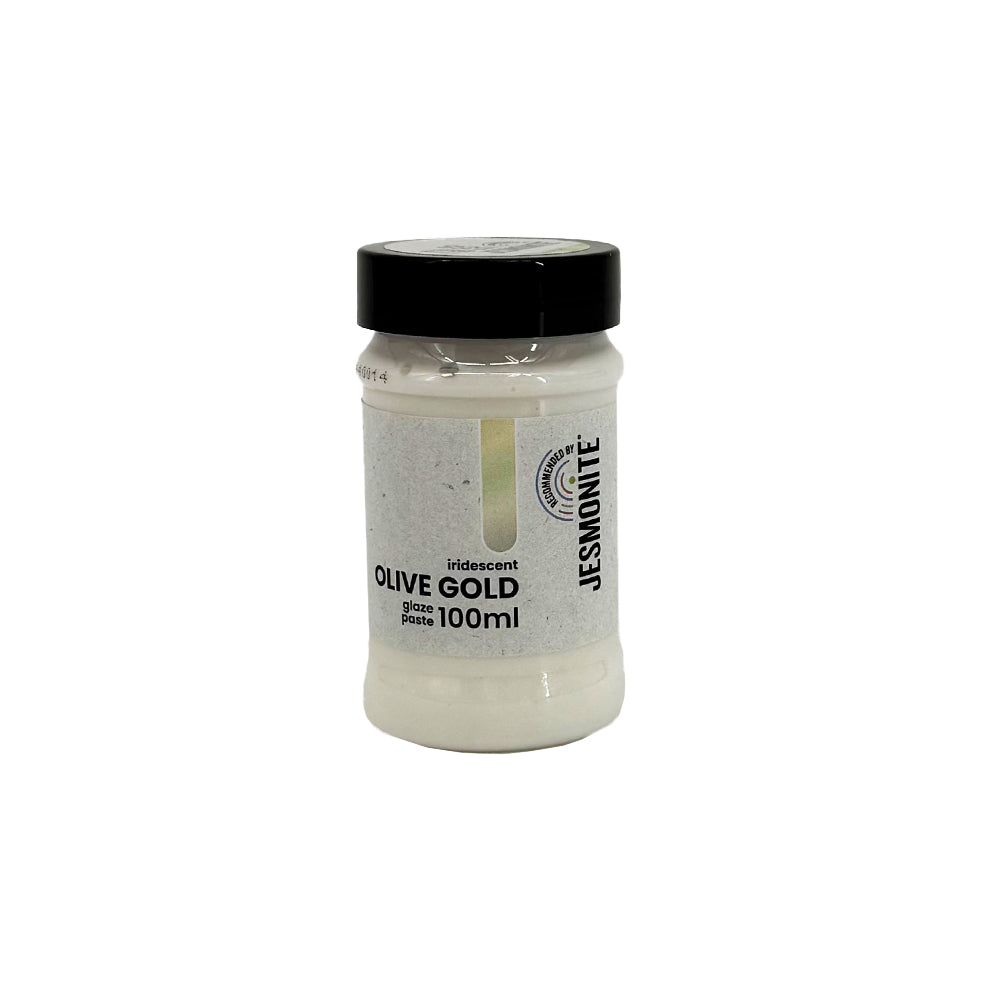 Jesmonite Glaze Paste 100 ml – Effektpaste in Rose Gold, Pearl White & Iridescent Olive Gold
