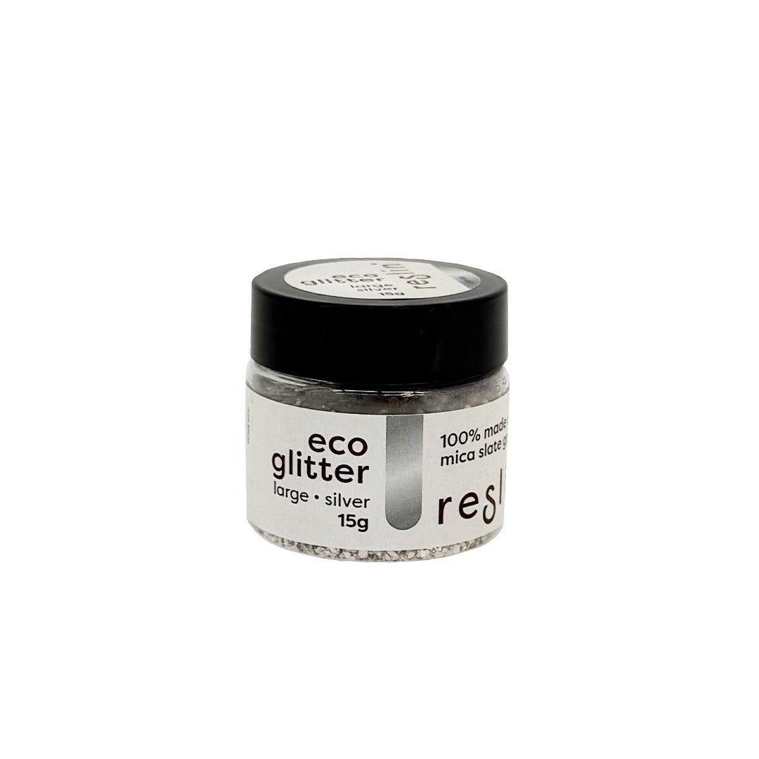 Reslin® Eco Glitter 15 g – Natürlicher Öko-Glitzer aus Mica