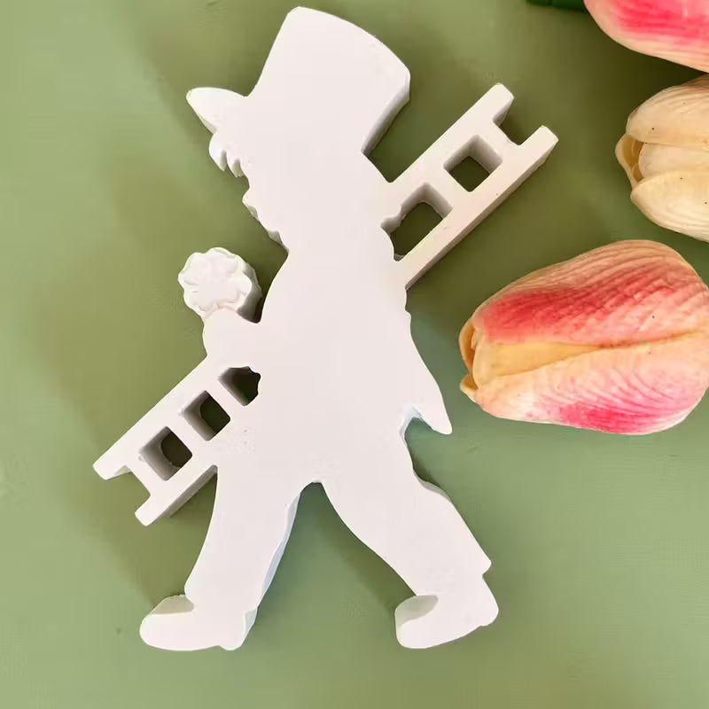 Silikonform Schornsteinfeger – DIY Desktop-Ornament Gießform - Silikonform Schornsteinfeger – DIY Desktop-Ornament Gießform - BTSCreativ