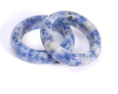 Edelstein-Ring aus Naturstein – In EU-Größe 54 oder 60 | Minimalistisch & kraftvoll in 8 Steinvarianten