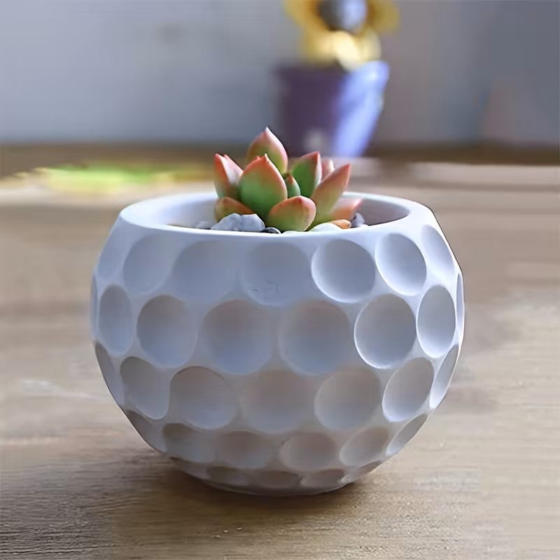 DIY Runde Polka-Dot Silikonform für Beton, Gips & Harz – Sukkulenten-Topf, Kerzenbehälter & Aufbewahrungsbox - DIY Runde Polka-Dot Silikonform für Beton, Gips & Harz – Sukkulenten-Topf, Kerzenbehälter & Aufbewahrungsbox - BTSCreativ