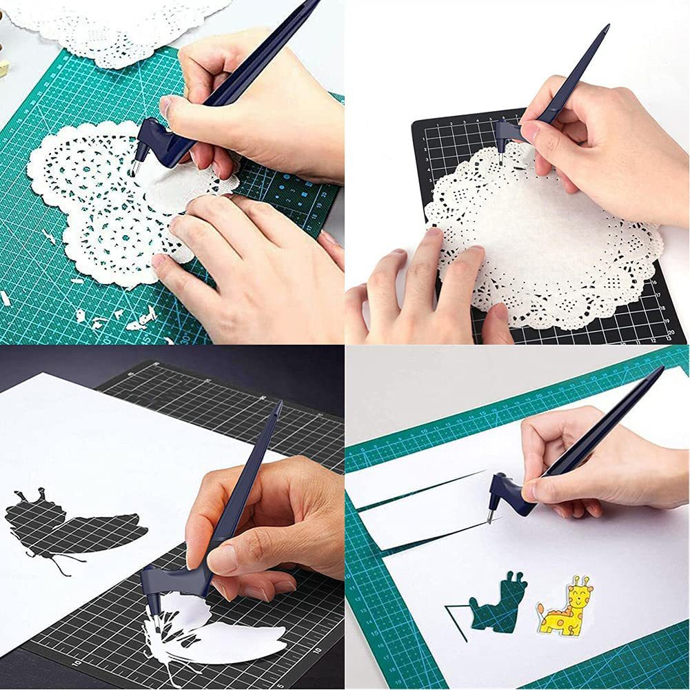 360°-Drehbares Bastelmesser – Präzisions-Schneidewerkzeug in vielen Farben