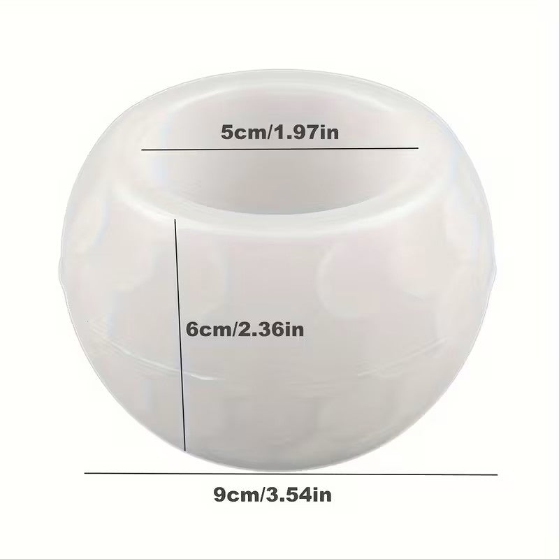 DIY Runde Polka-Dot Silikonform für Beton, Gips & Harz – Sukkulenten-Topf, Kerzenbehälter & Aufbewahrungsbox - DIY Runde Polka-Dot Silikonform für Beton, Gips & Harz – Sukkulenten-Topf, Kerzenbehälter & Aufbewahrungsbox - BTSCreativ