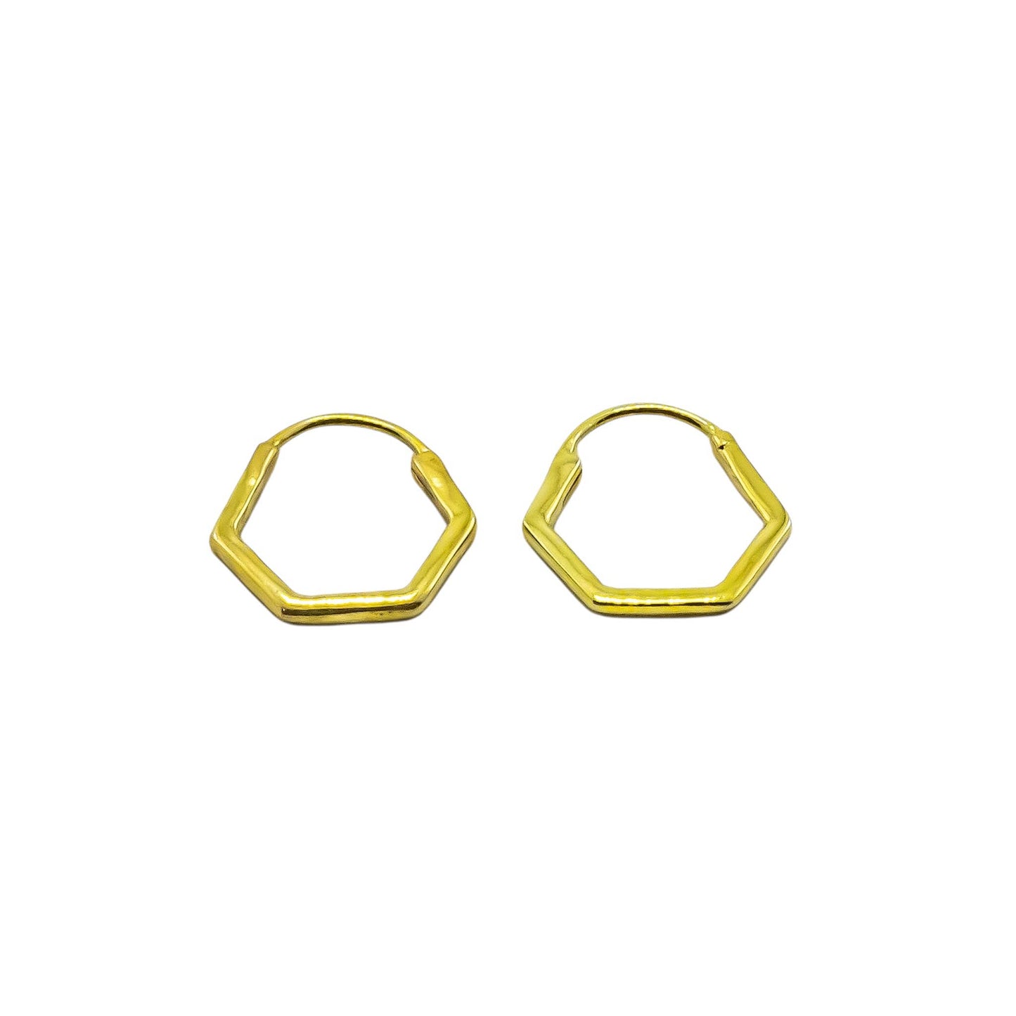 Creolen aus 925er Sterlingsilber – 18 K vergoldet, minimalistisches Design - Creolen aus 925er Sterlingsilber – 18 K vergoldet, minimalistisches Design - BTSCreativ